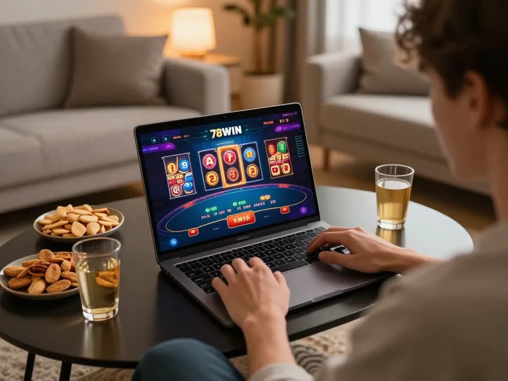 Experience strategy in action on 78WIN with engaging online casino gameplay.