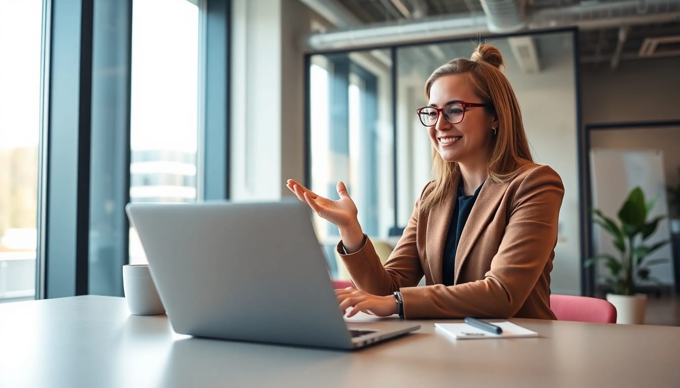 Headhunter Ingenieure aktivisiert eine Kandidateninteraktion mit professionellem Charme.