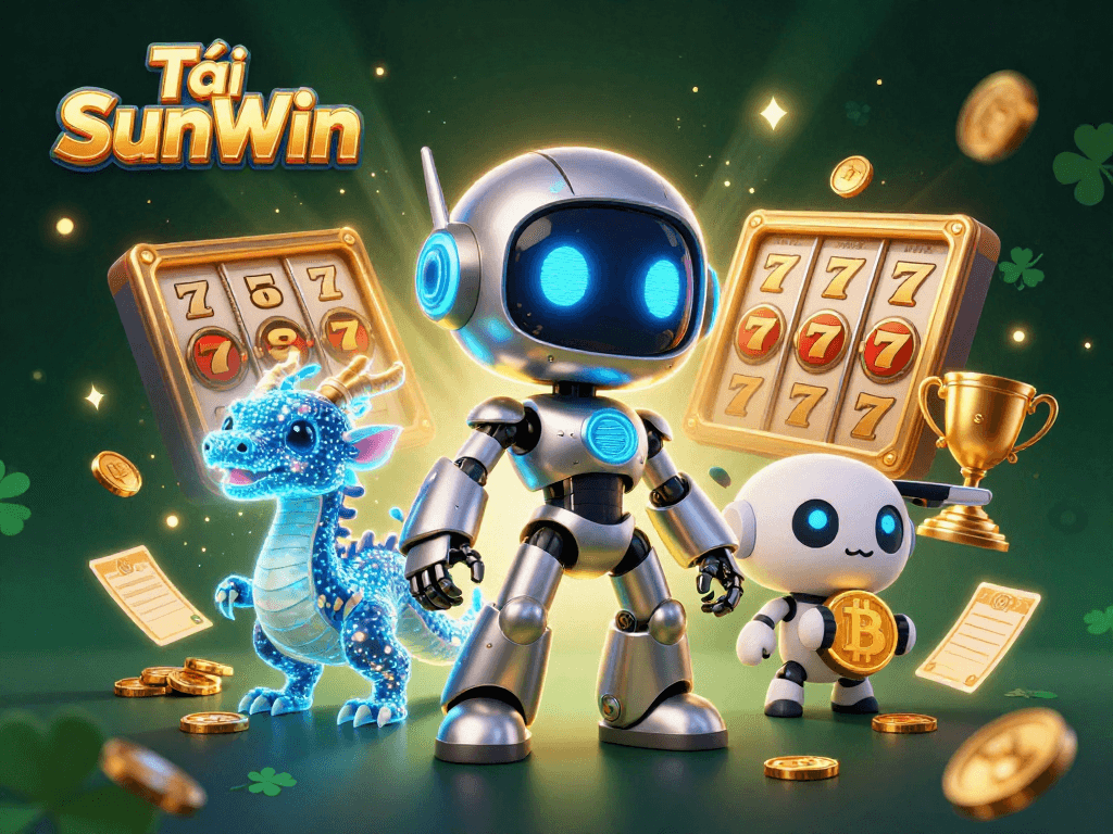 Tải SunWin captures thrilling slot gameplay with dynamic animations and vibrant casino atmosphere.