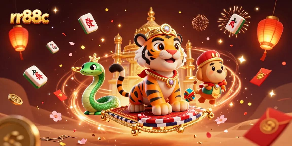 Experience the thrill of rr88c with an enchanting 3D scene showcasing a gaming adventure.
