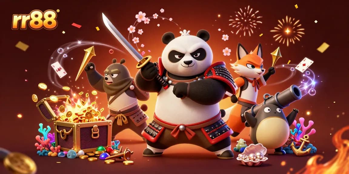 Experience thrilling gameplay at rr88 with unique characters, magical elements, and vibrant casino themes.