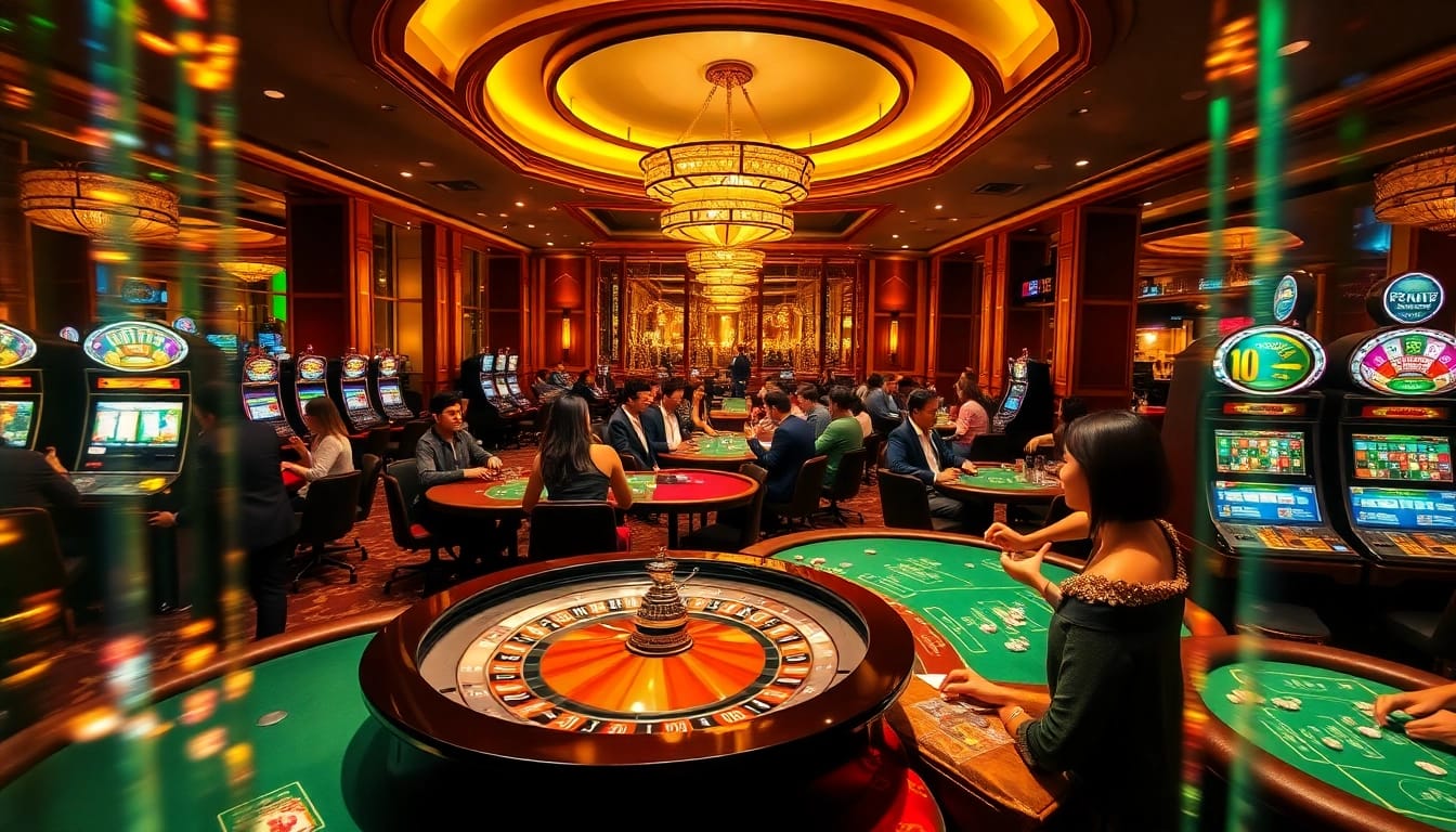 Engage in thrilling gambling experiences at https://789winjj.com/ with a luxurious casino scene.
