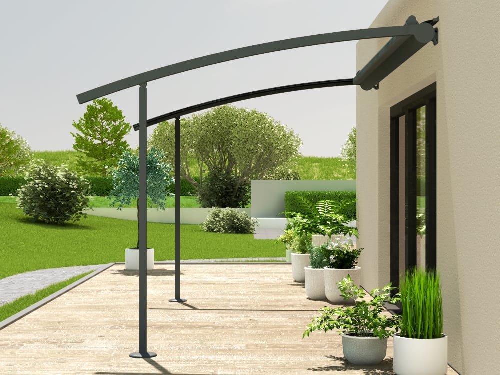 Die richtige Pergola Markise für kleine Terrassen finden