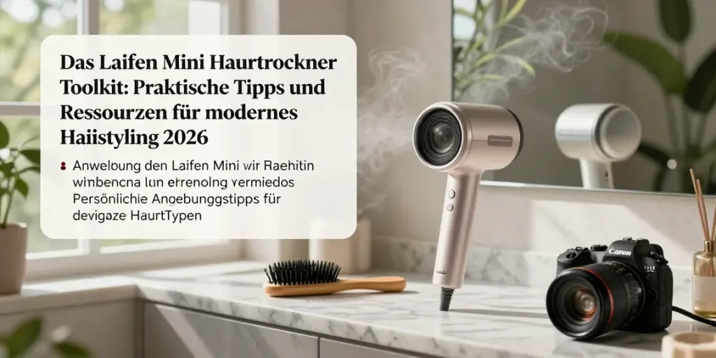 Laifen Mini haartrockner insights shown in Das Laifen Mini Haartrockner Toolkit: Praktische Tipps und Ressourcen für mo…