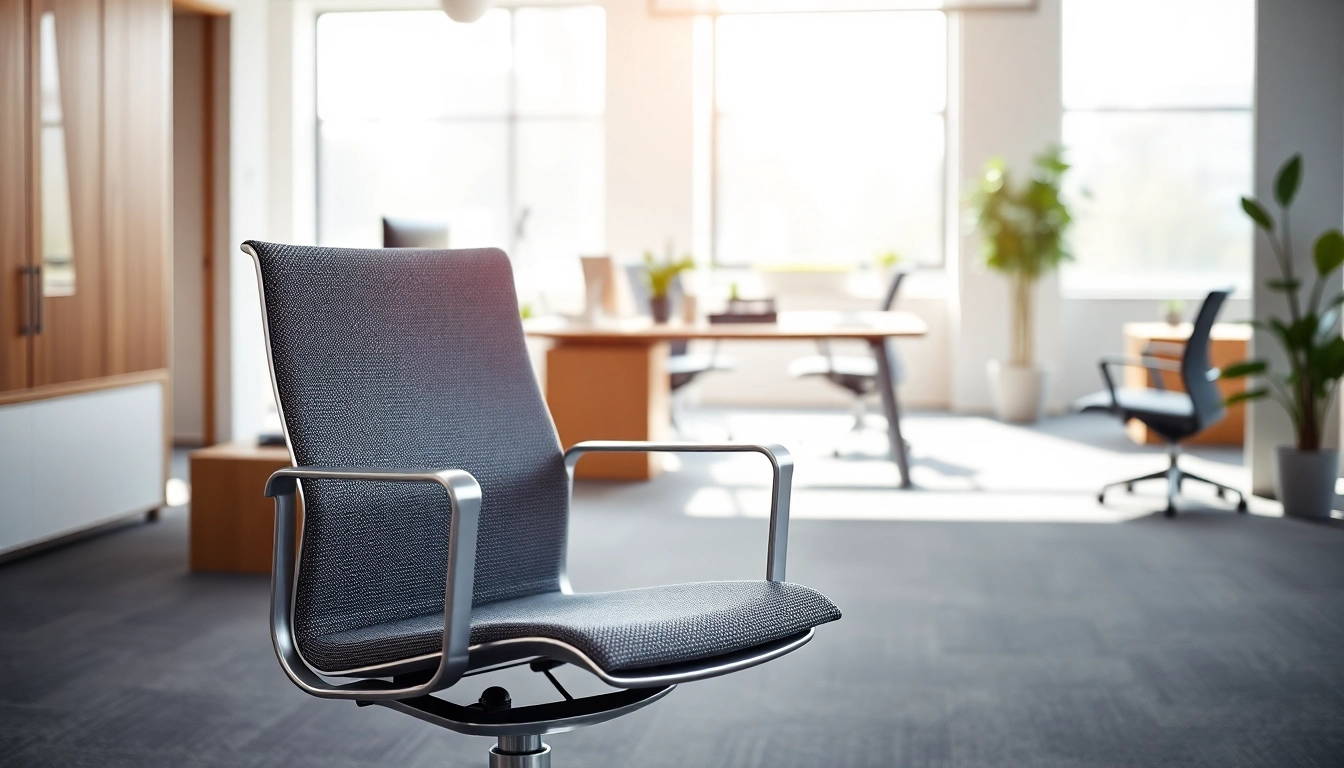 Erleben Sie den Komfort und Stil eines Refurbished Vitra Chairs in einem modernen Büro.