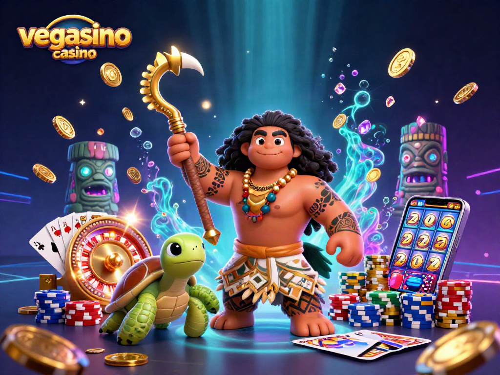 Engage with the dynamic scene of vegasino casino featuring vivid characters and casino action.
