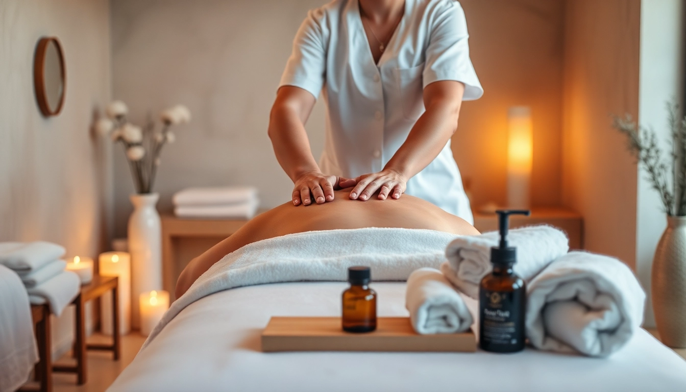 Genießen Sie eine dominante Massage in Berlin in einem eleganten Spa-Umfeld.