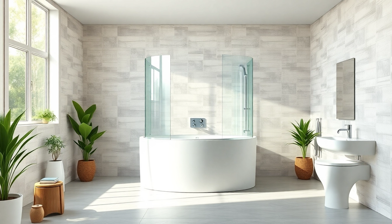 Genießen Sie die sonni Duschkabine 90x90 in einem modernen Badezimmer mit elegantem Design.