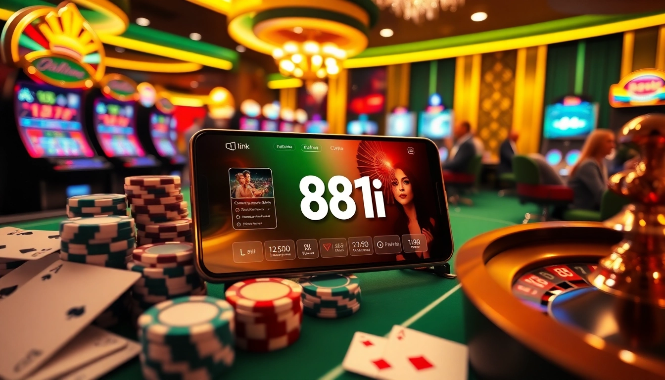 Experience exciting online games and promotions with link 88i at the vibrant virtual casino.