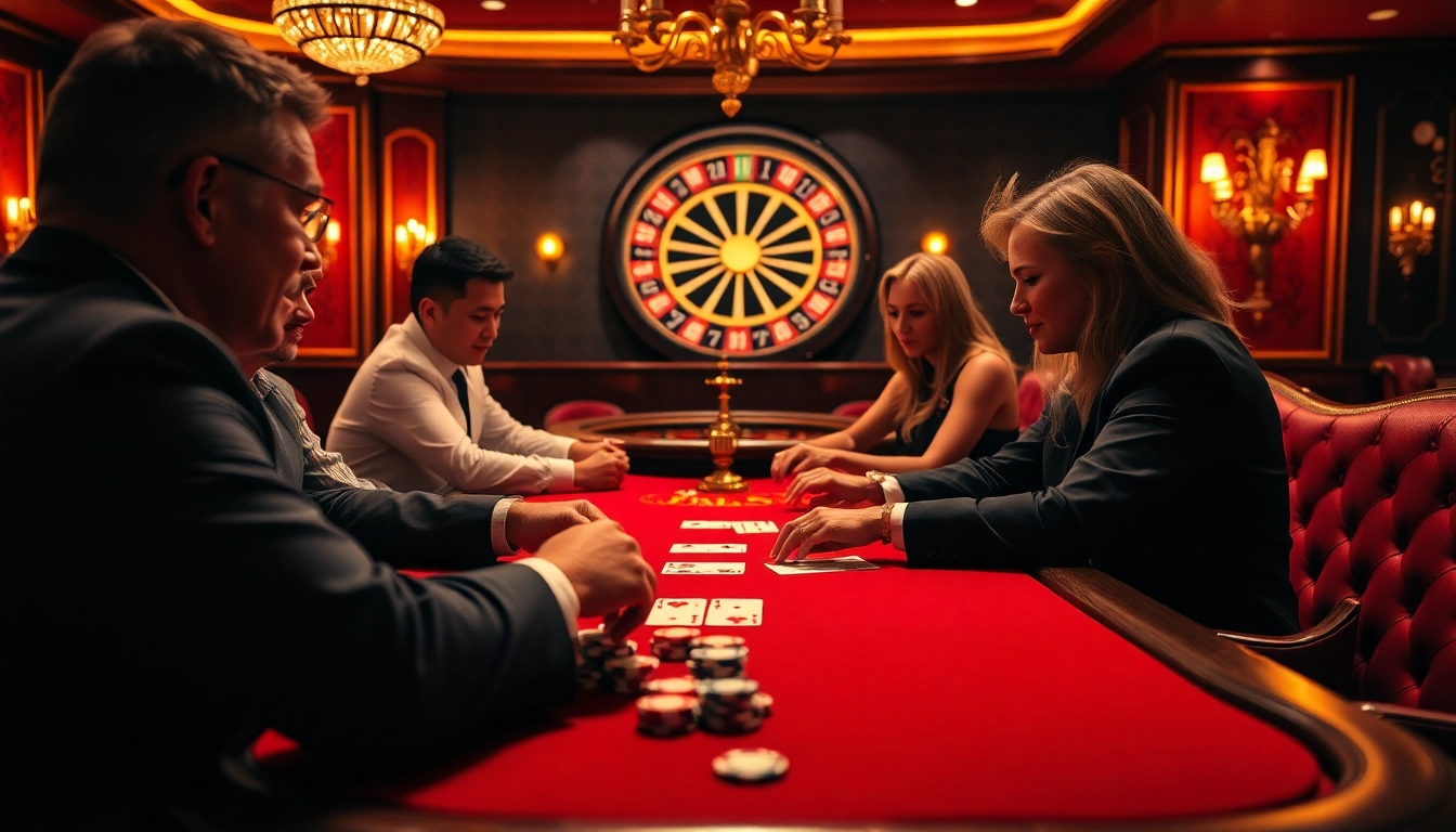 JL55-themed poker table with vibrant casino chips and playing cards, enhancing excitement.