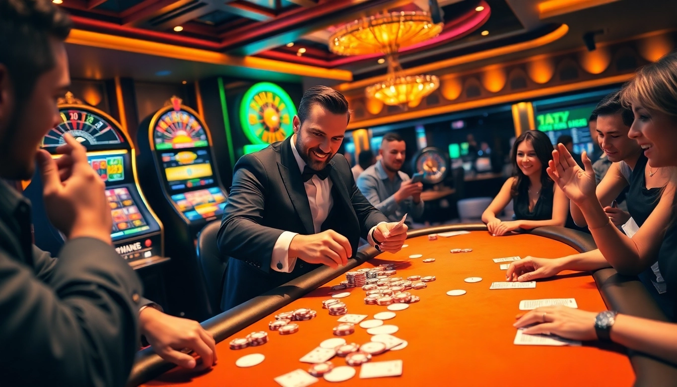 Experience thrilling action at the poker table from https://ski10.org/ with vibrant atmosphere and excitement.