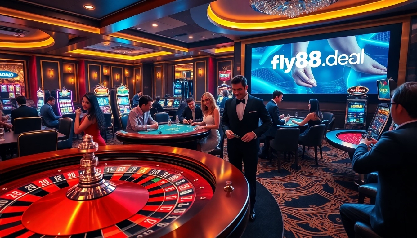Experience the thrill of gambling at fly88.deal with vibrant casino games and high-stakes excitement.