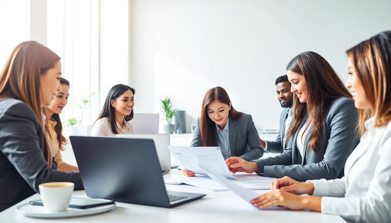 Headhunter Schweiz bietet professionellen Service in einem modernen Büro.