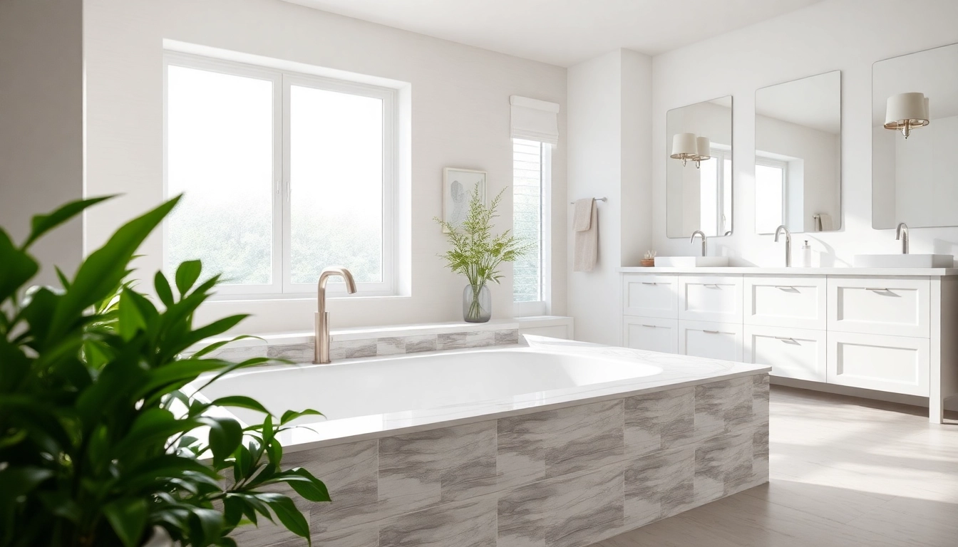 Transform your space with beautiful bathroom remodeling designs featuring modern elements.